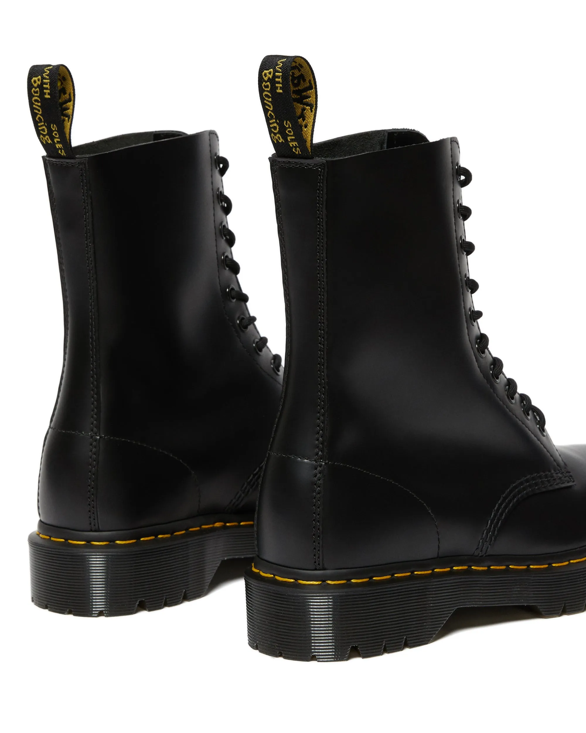 1490 Bex Black Smooth Boot