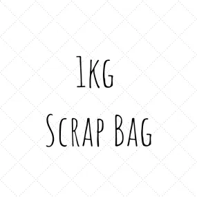 1kg Fabric Scrap bag