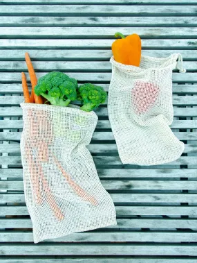 2 Cotton Produce Bags