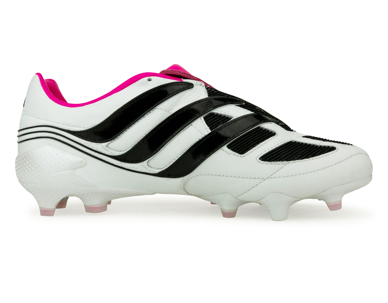 adidas Men's Predator Precision.1 FG K-Leather Cloud White/Pink/Black