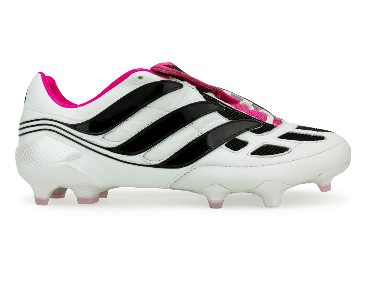 adidas Men's Predator Precision.1 FG K-Leather Cloud White/Pink/Black