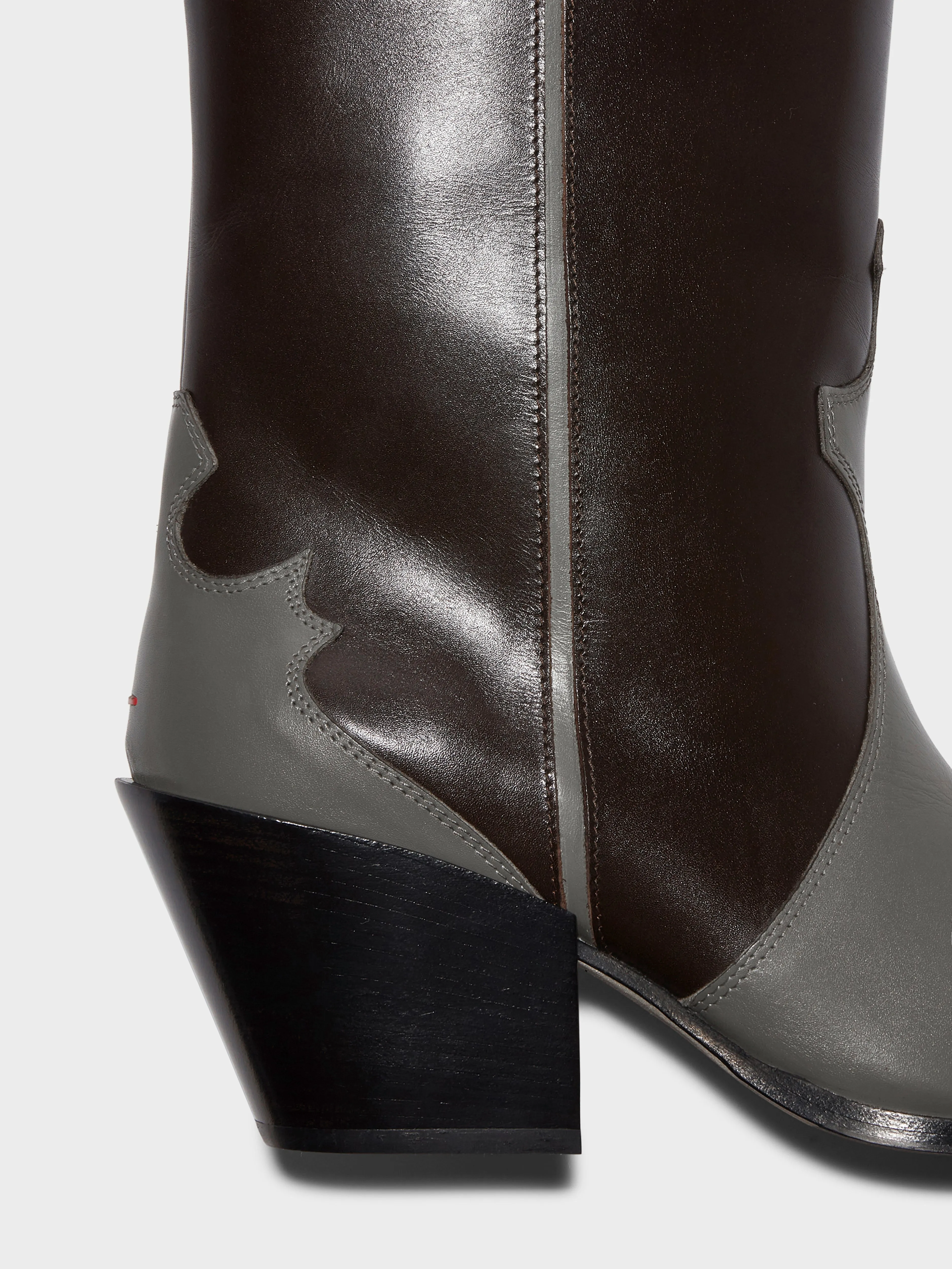 Ariel Leather Cowboy Boots