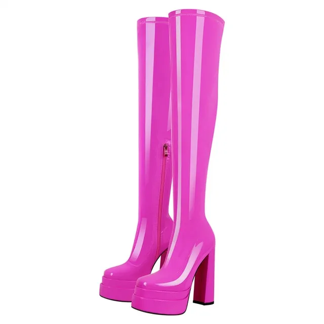 Boots Queen Xiokonna (Fuchsia)