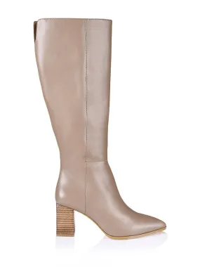 Burnett Tall Boot - Cappuccino Calf Nappa