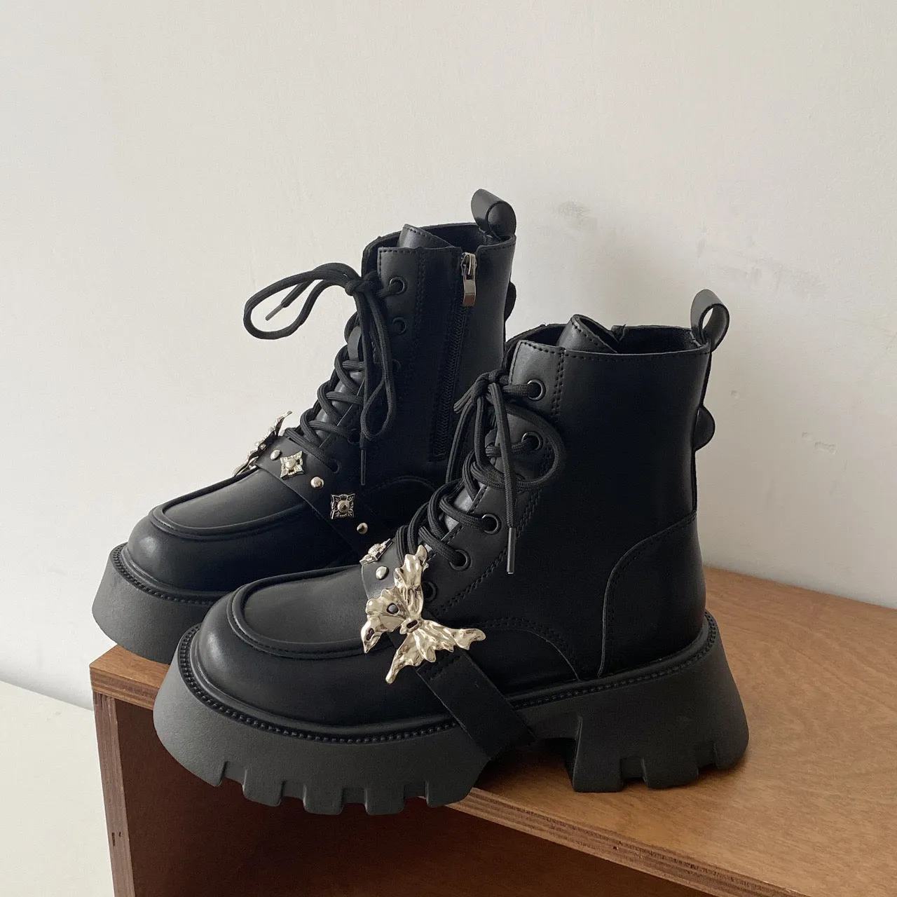 Butterfly Charm Boots