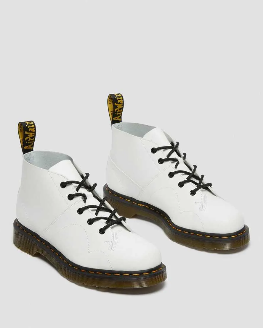 CHURCH WHITE SMOOTH MONKEY BOOT