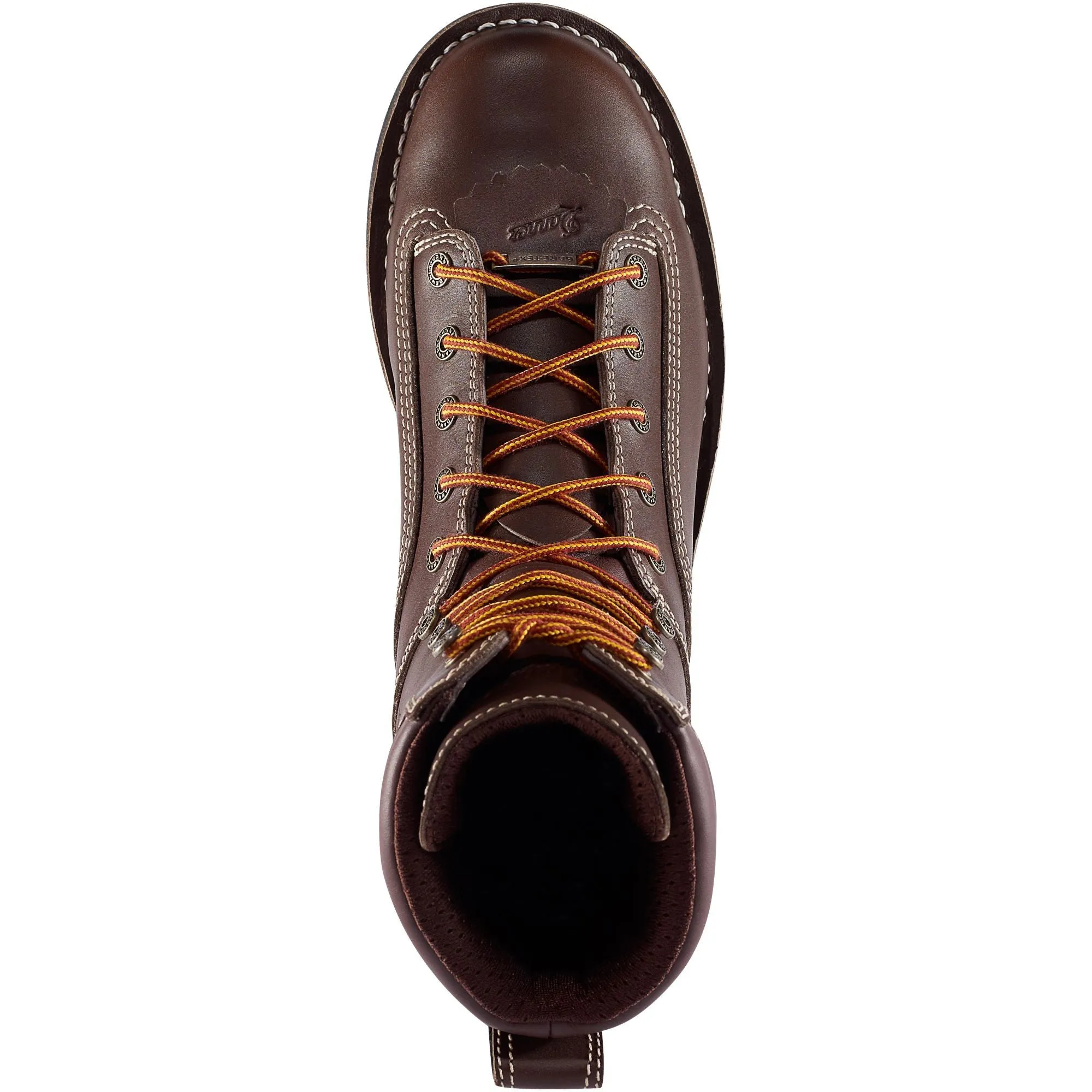 Danner Men's Quarry USA Made 8" Soft Toe WP Work Boot - Brown - 17305