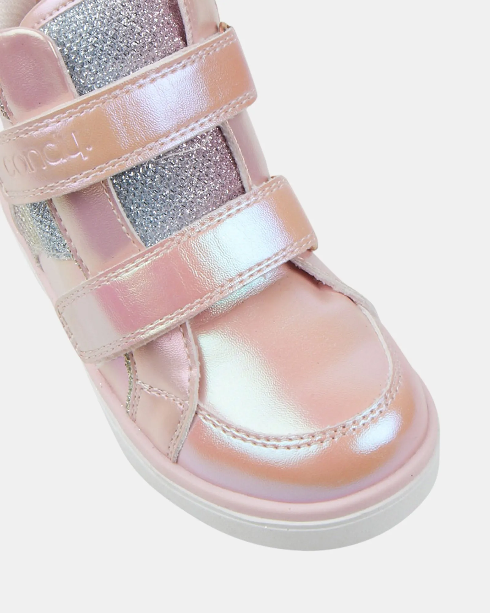 Emory Hi Top Pink Shimmer