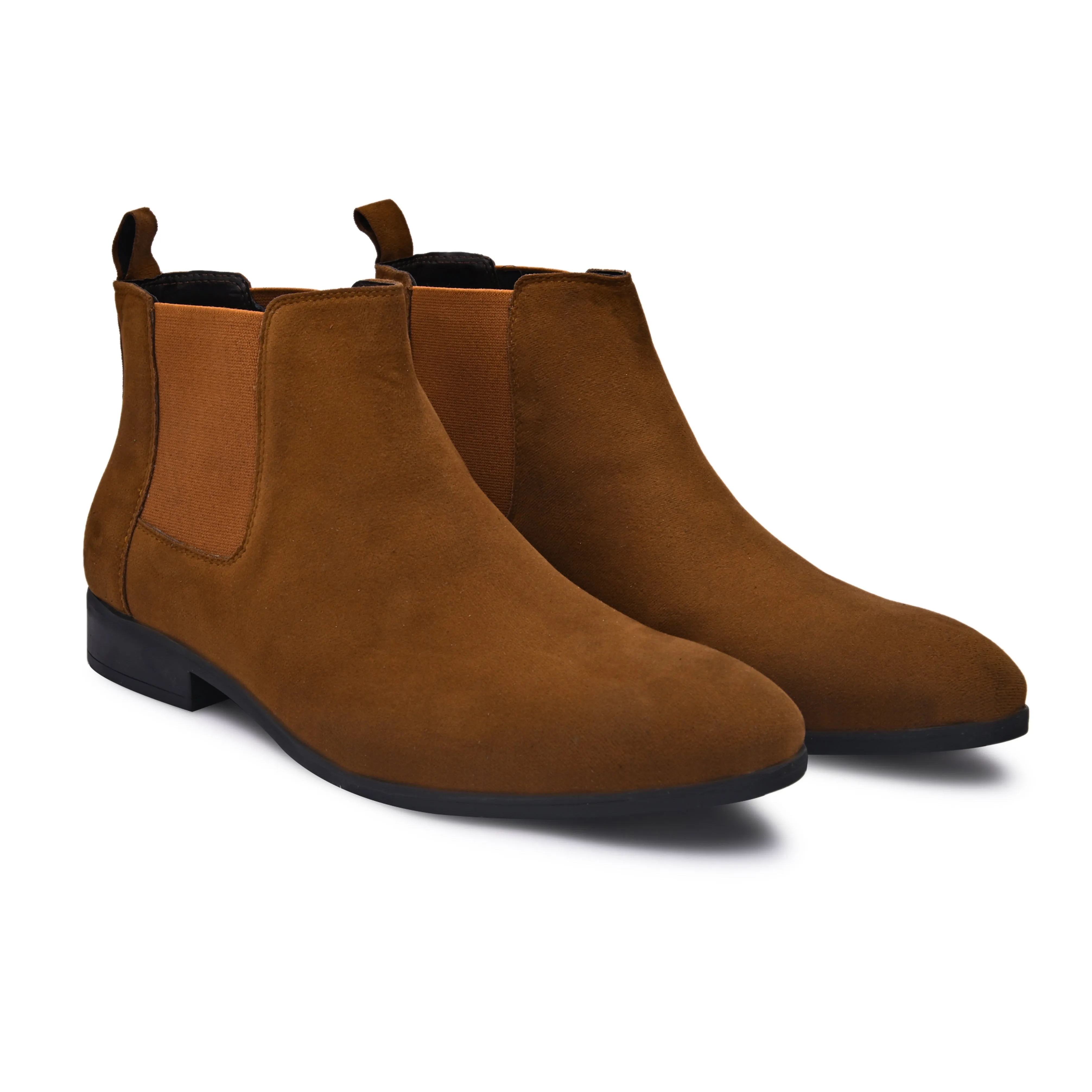 Fame Tan Chelsea Boots