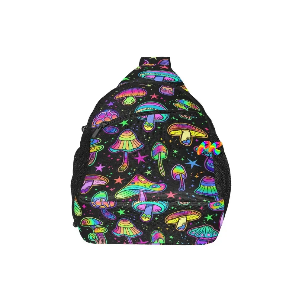 Fungi Dreamscape Rave Chest Bag