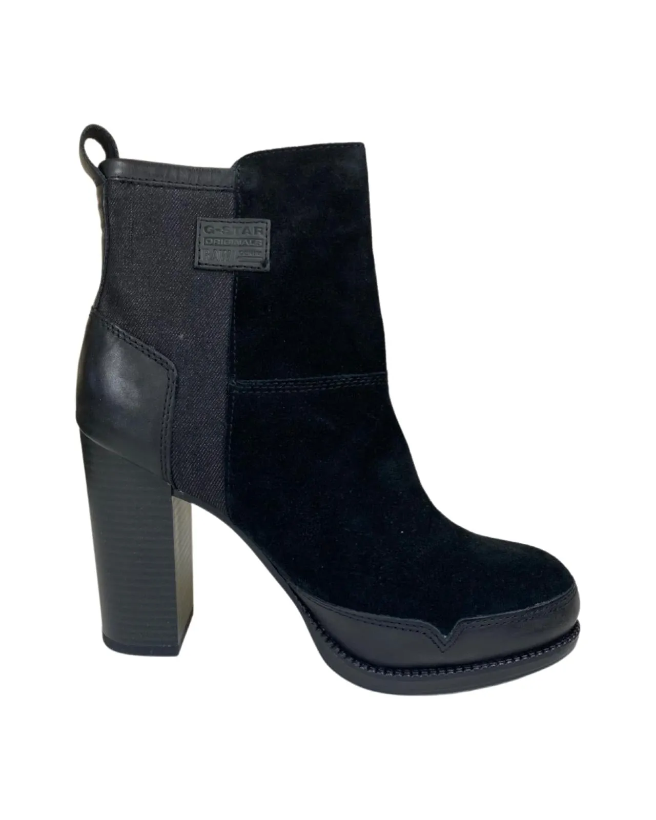 G-Star Raw Black Labour Zip Boots EU 39 | UK 6 | US 8