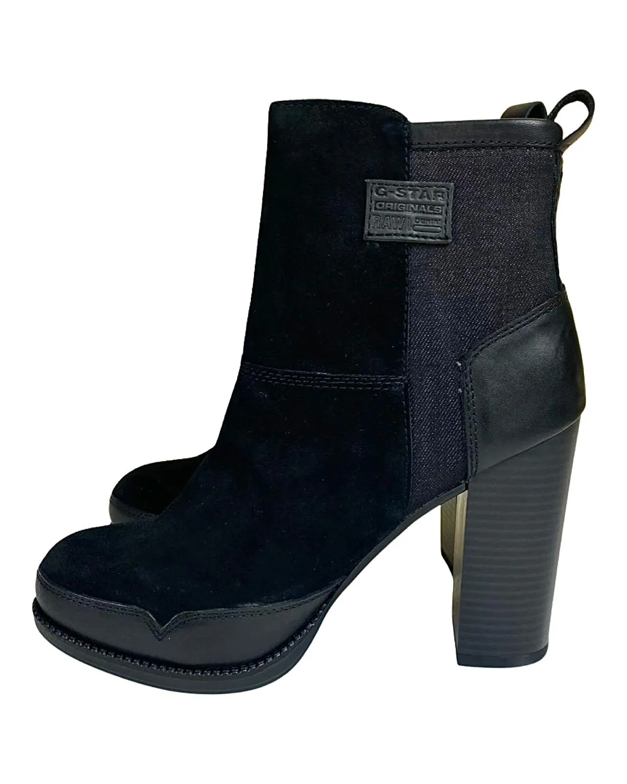 G-Star Raw Black Labour Zip Boots EU 39 | UK 6 | US 8