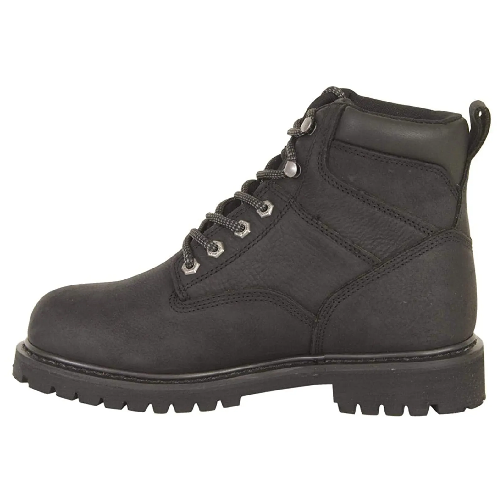 Gavern Leather Men's Biker Ankle Boots