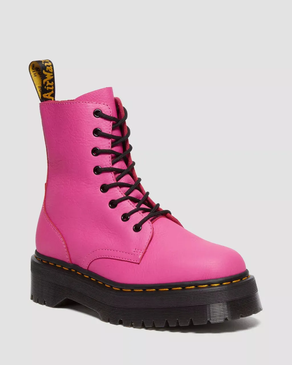 Jadon Boot Pisa Leather Platform Thrift Pink