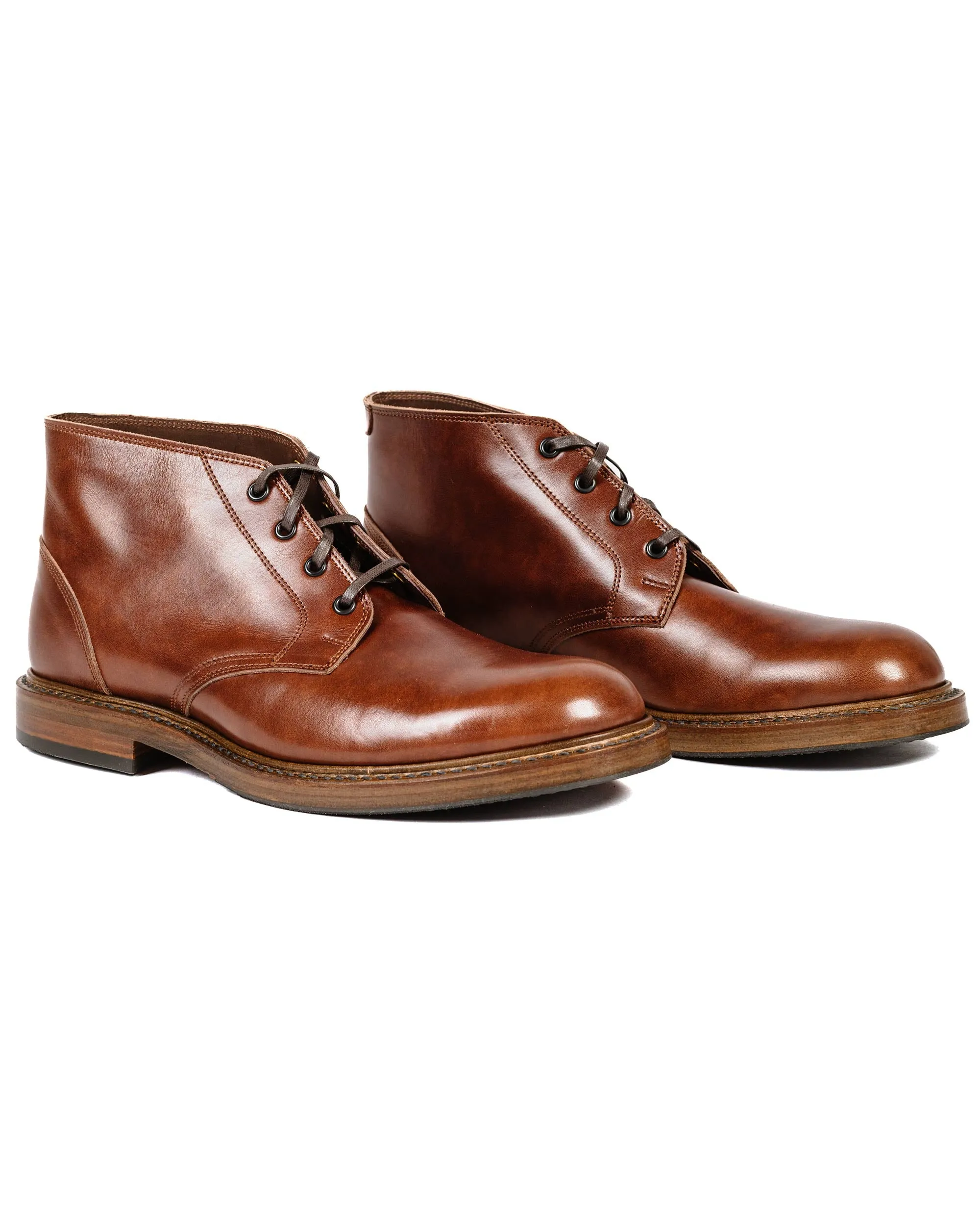 John Lofgren Bootmaker The Steadfast Chukka Boots French Calfskin Brown