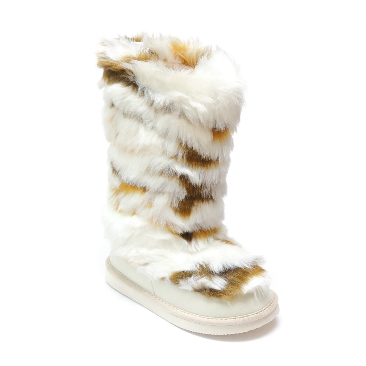 L'Amour Girls Tall Faux Fur Fashion Boots