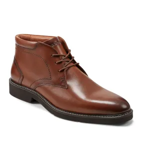 Men's Flynn Lace-up Almond Toe Casual Boots