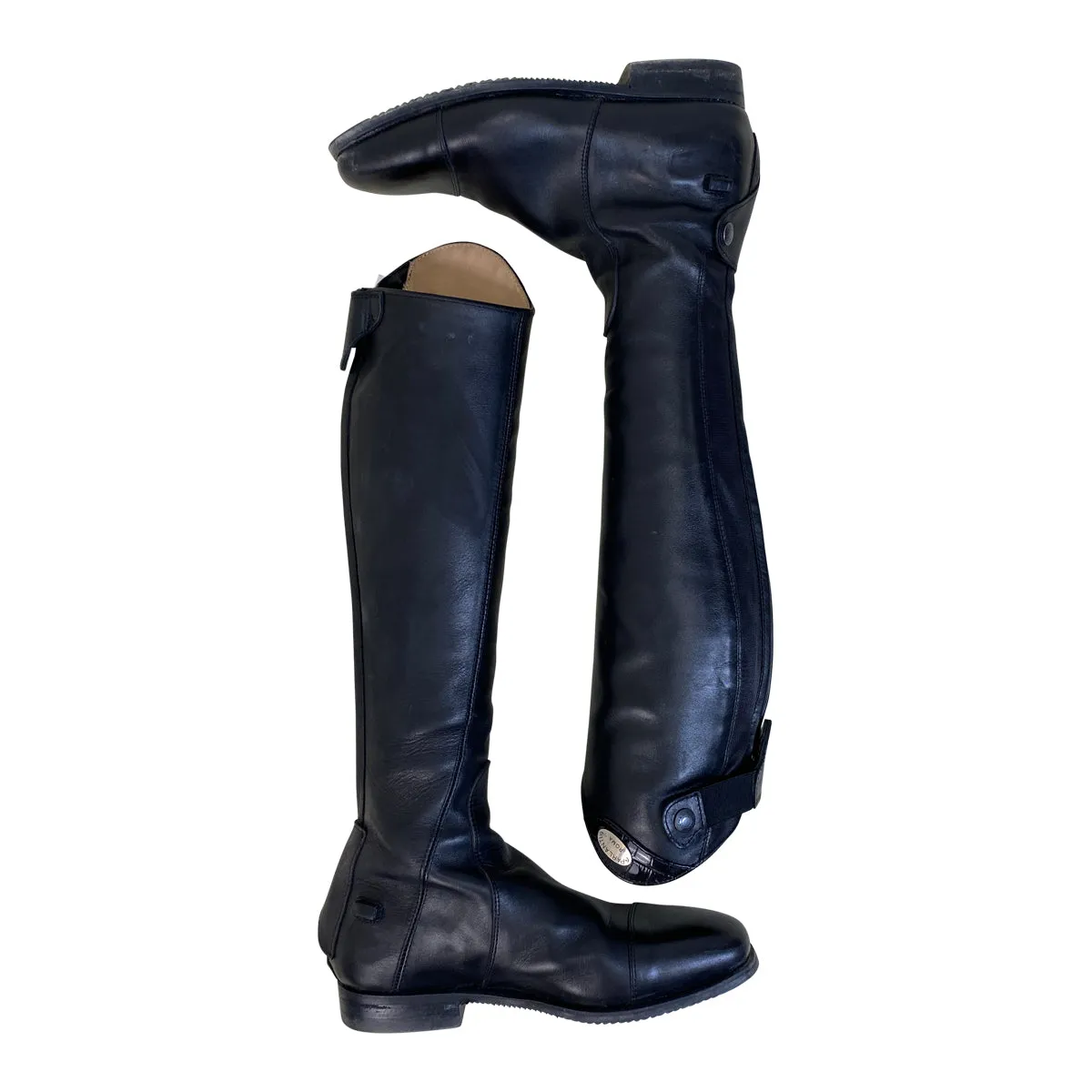 Parlanti Custom Dress Boots in Black - Approx. Women's IT 39 XS /US 8.5-9 X-Slim/Tall