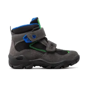 Primigi Boy's (Sizes 26-30) 2893700 Grey/Black/Green/Blue Gore-Tex Waterproof