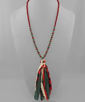 Sugar & Spice Necklace - Red/Green