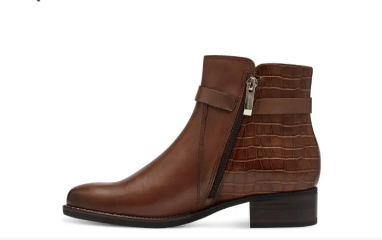 Tamaris Tan Ankle Boot