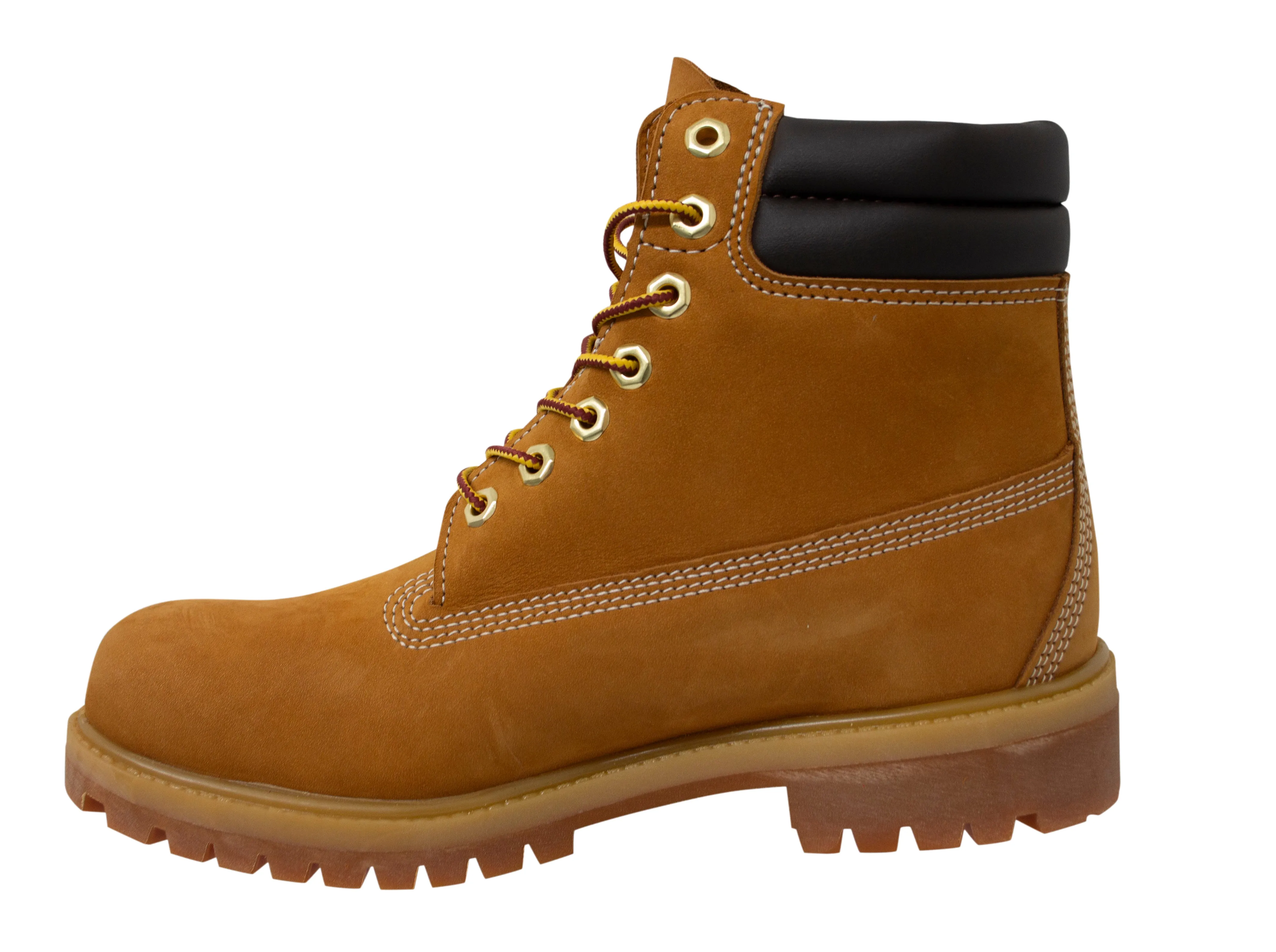 Timberland Premium 6 Inch Waterproof Wheat Leather Lace Up Mens Boots 73540