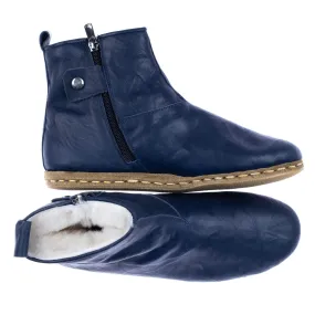 Women's Navy Boots