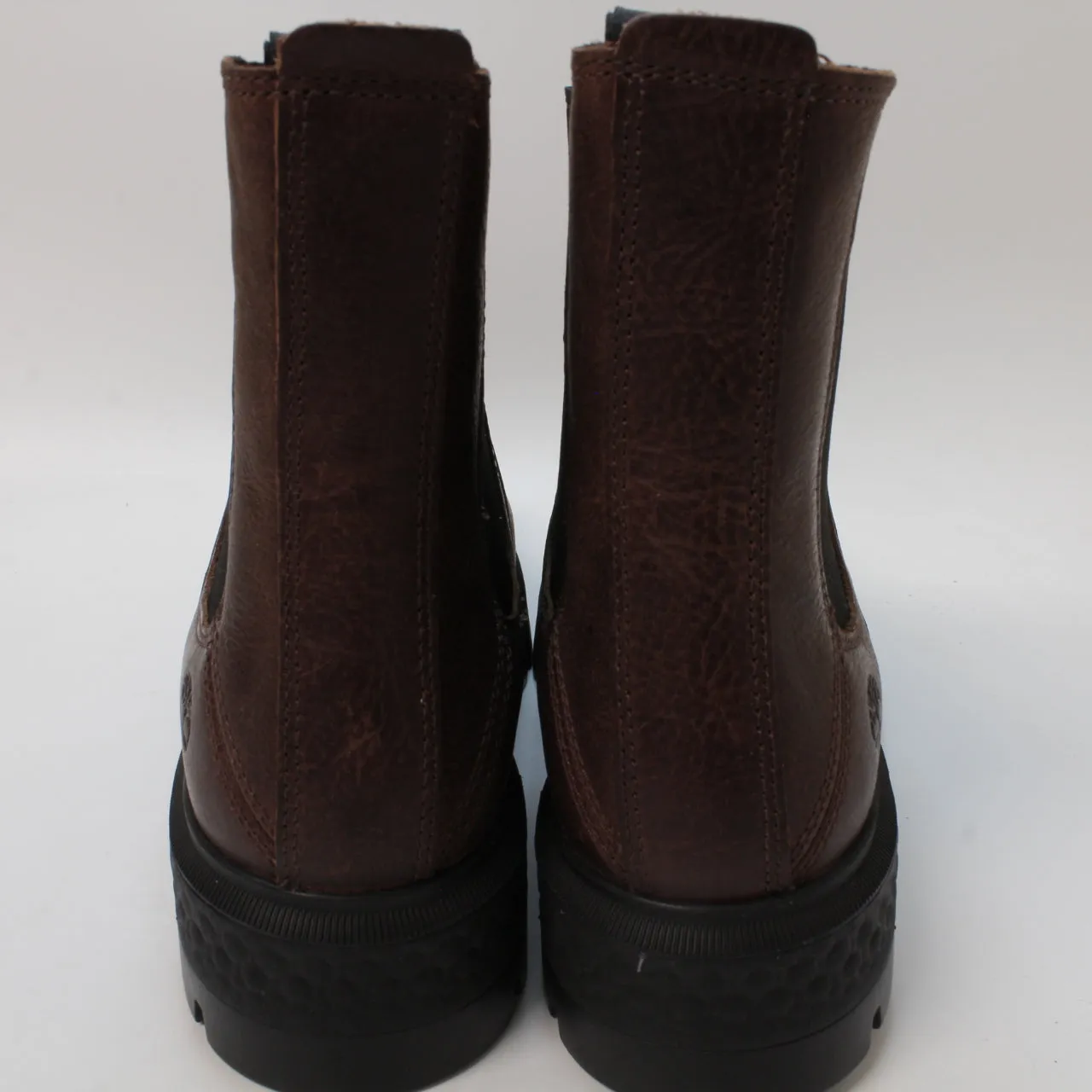 Womens Timberland Cortina Valley Chelsea Dark Brown Grain Uk Size 6